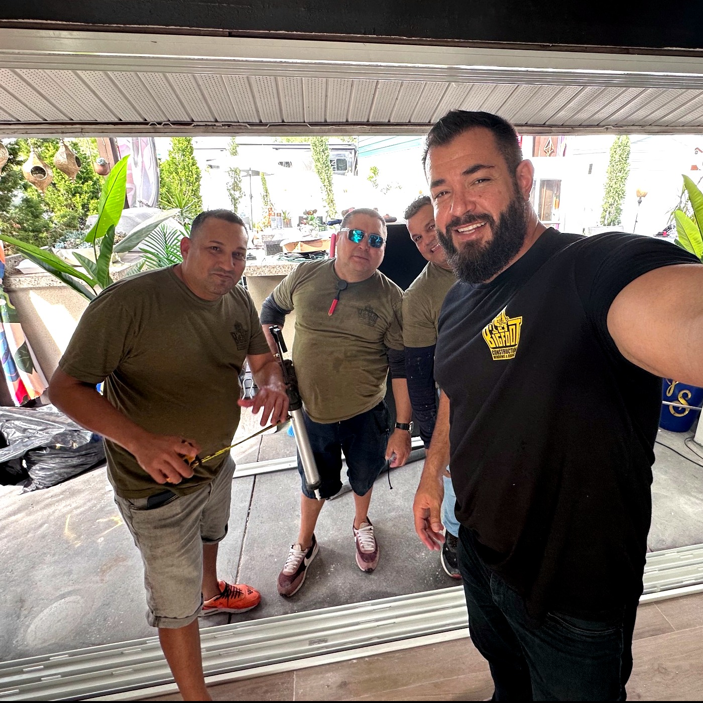 Bigfoot team on-site