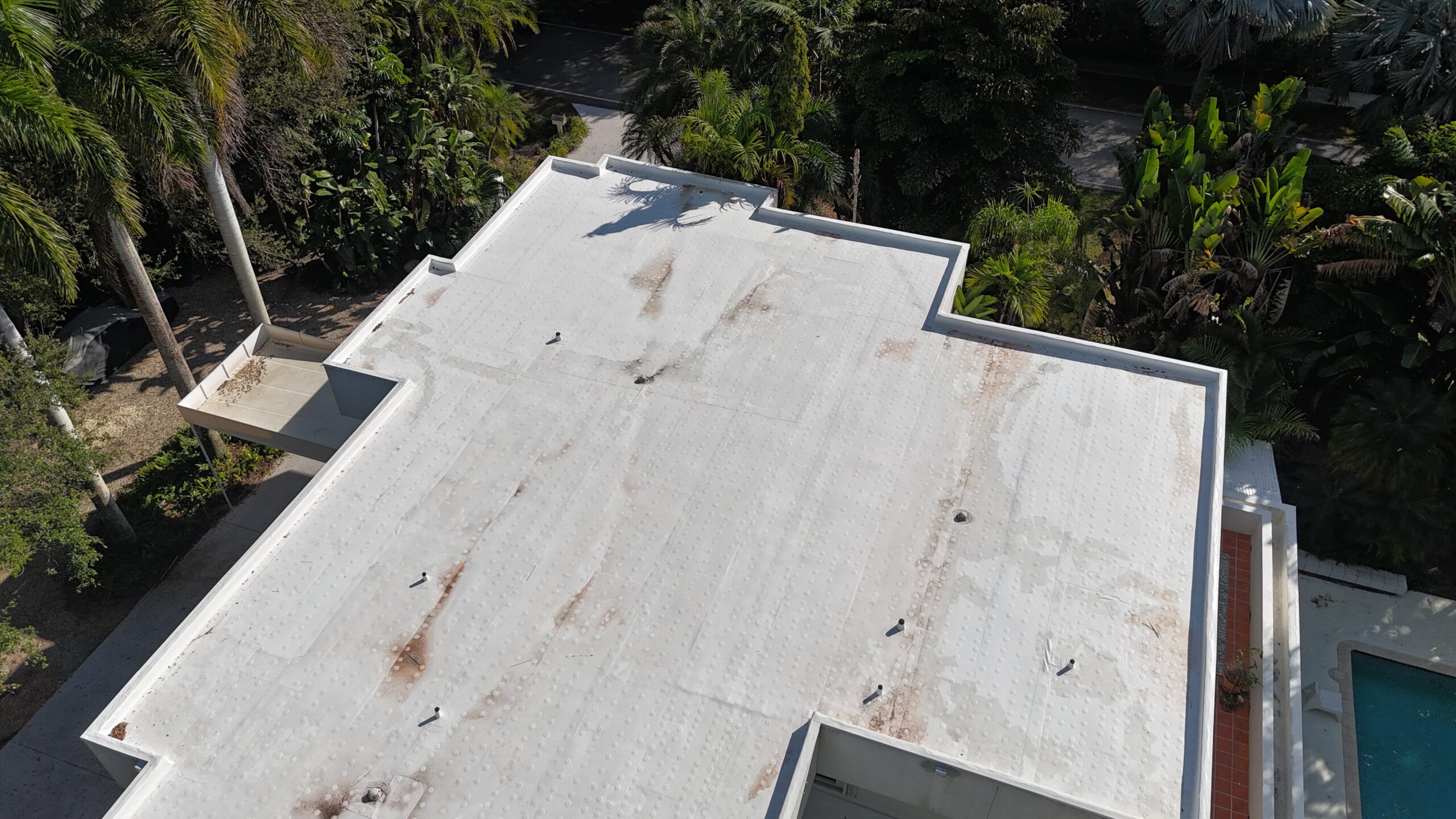 Completed roof project in Pinecrest by Bigfoot Windows & Roofing