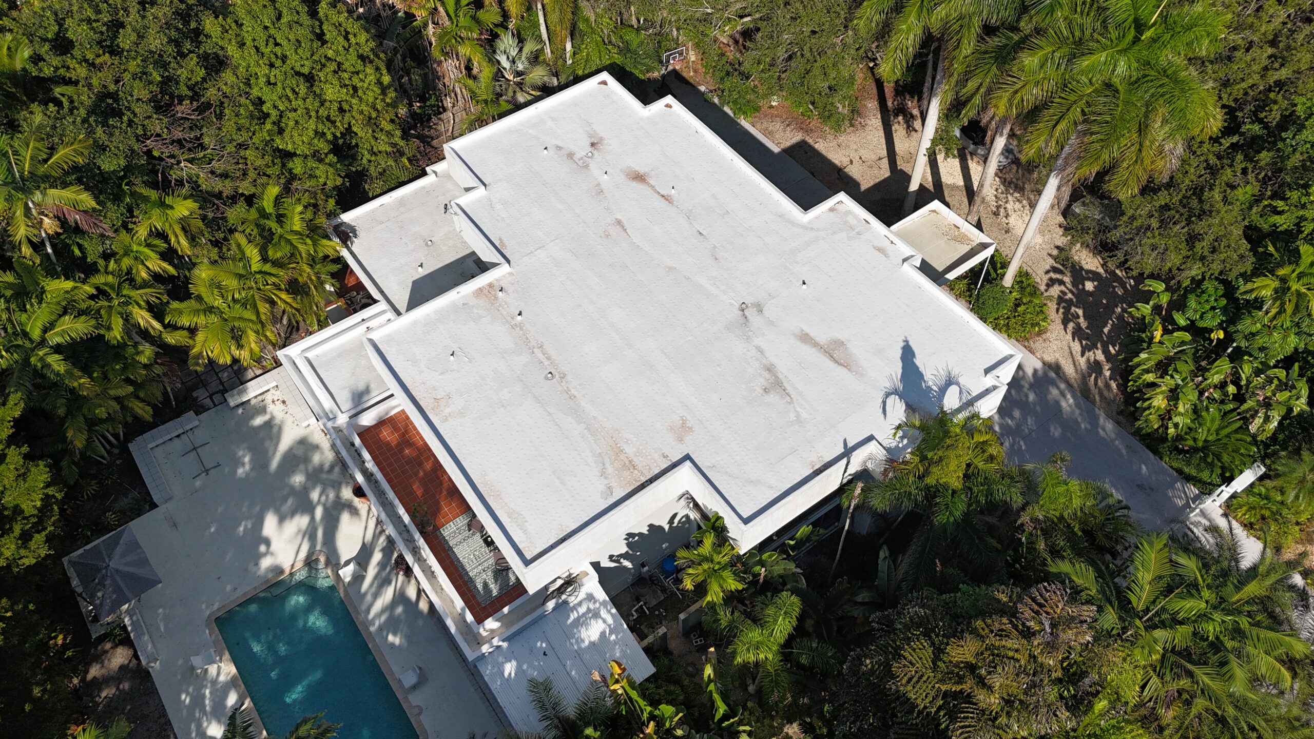 Completed roof project in Pinecrest by Bigfoot Windows & Roofing