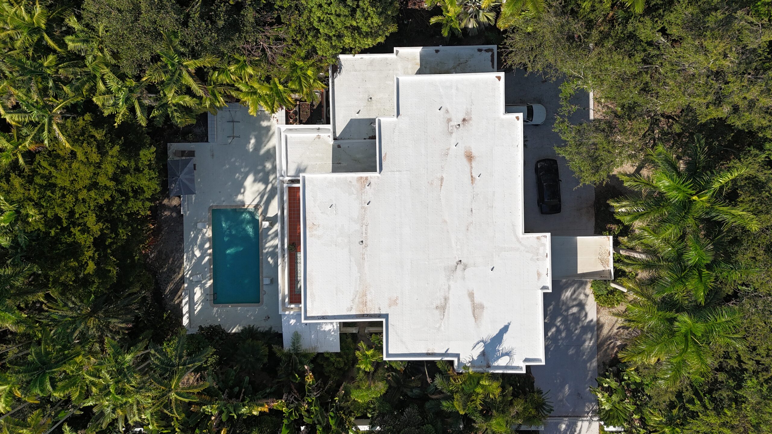 Completed roof project in Pinecrest by Bigfoot Windows & Roofing