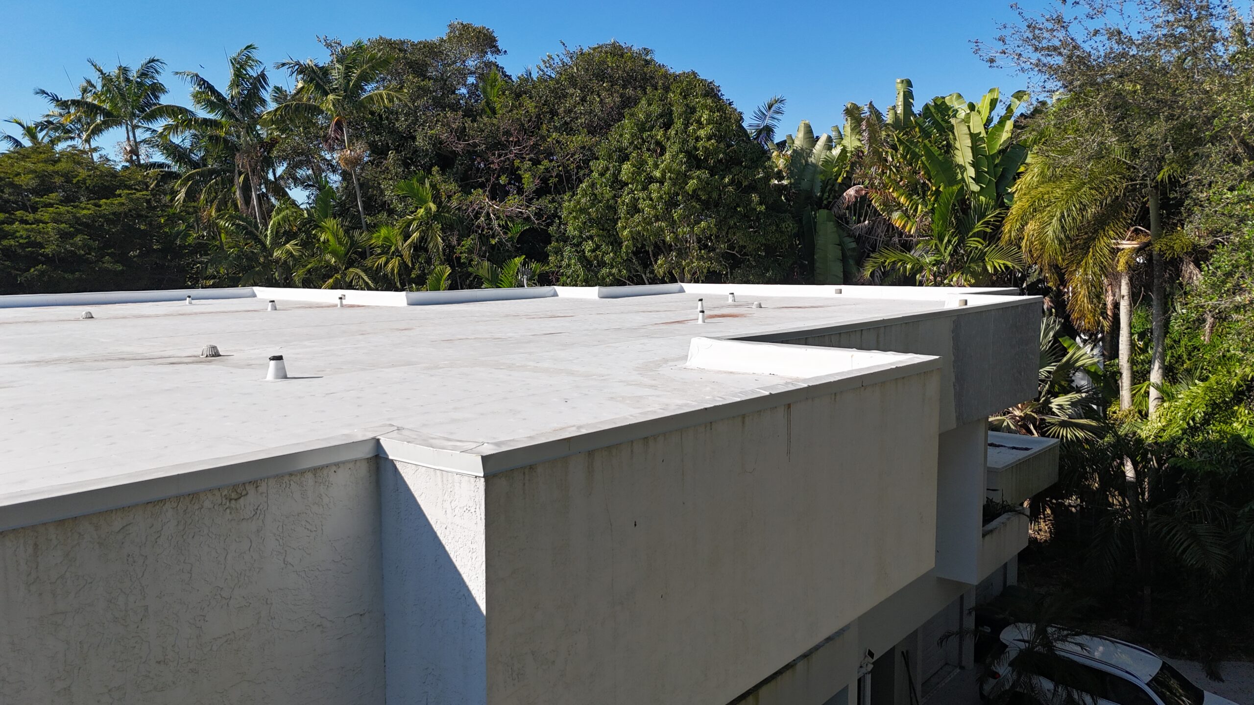 Completed roof project in Pinecrest by Bigfoot Windows & Roofing
