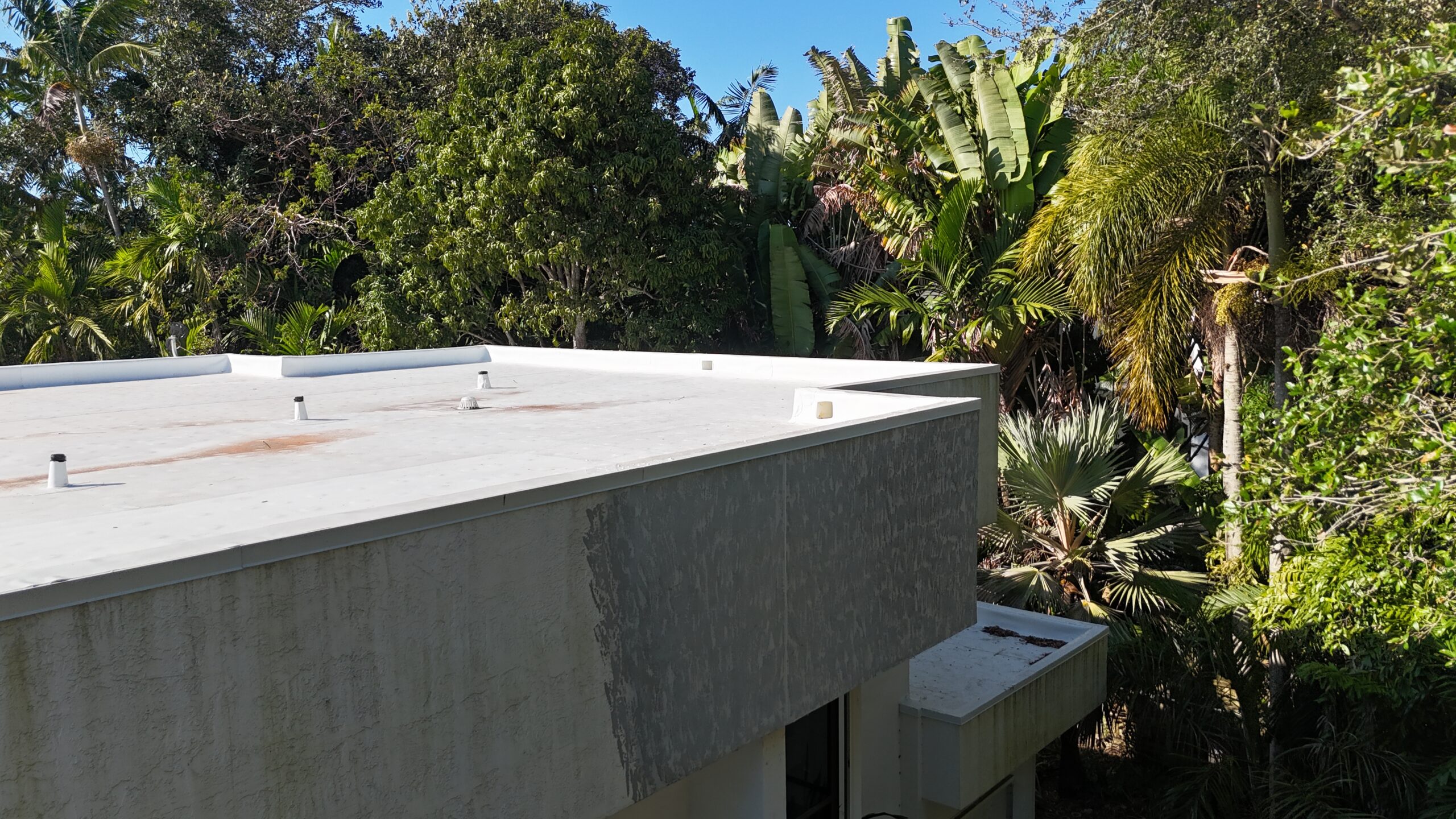 Completed roof project in Pinecrest by Bigfoot Windows and Roofing