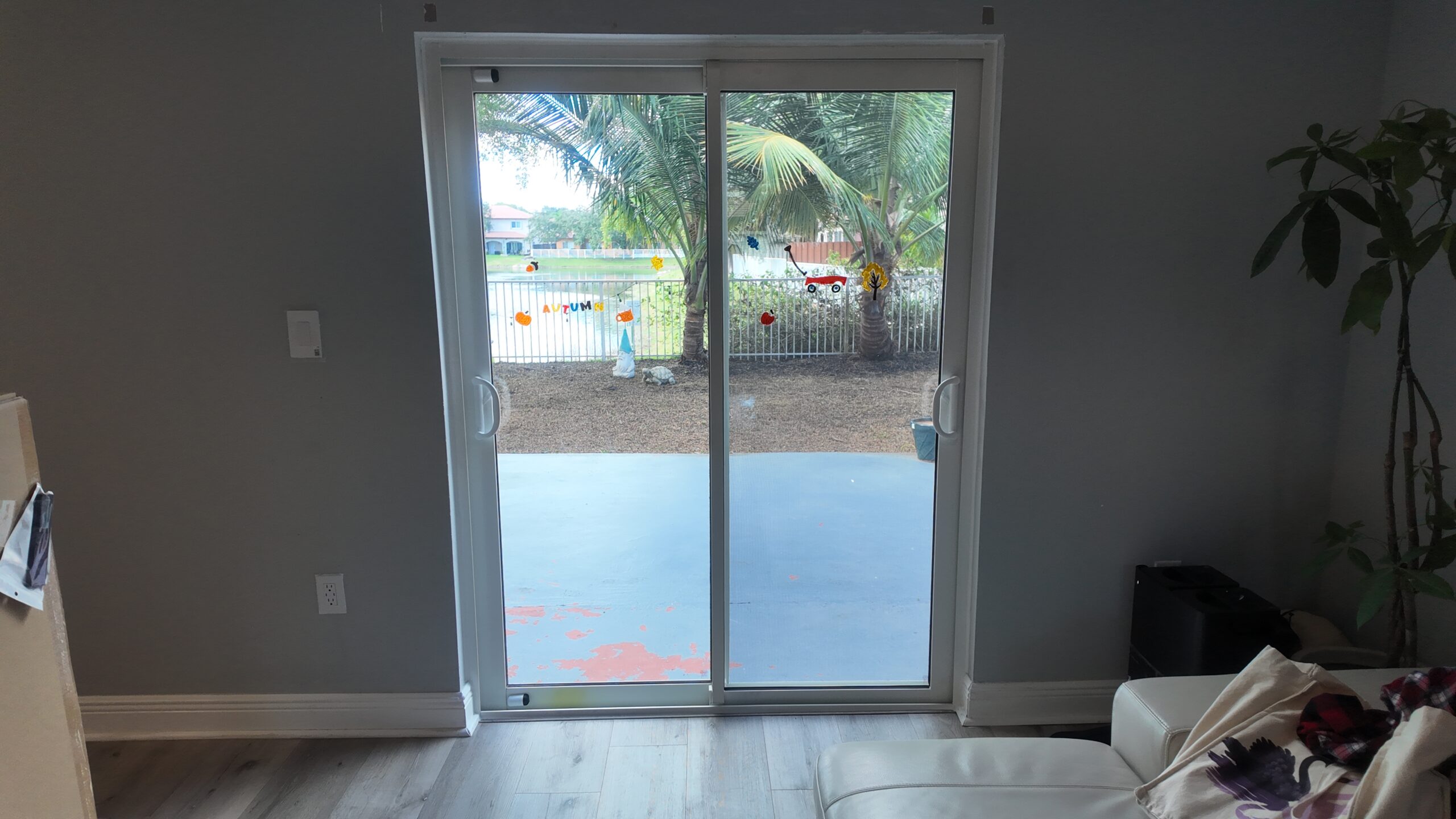 Completed impact window project by Bigfoot Windows & Roofing in South Florida