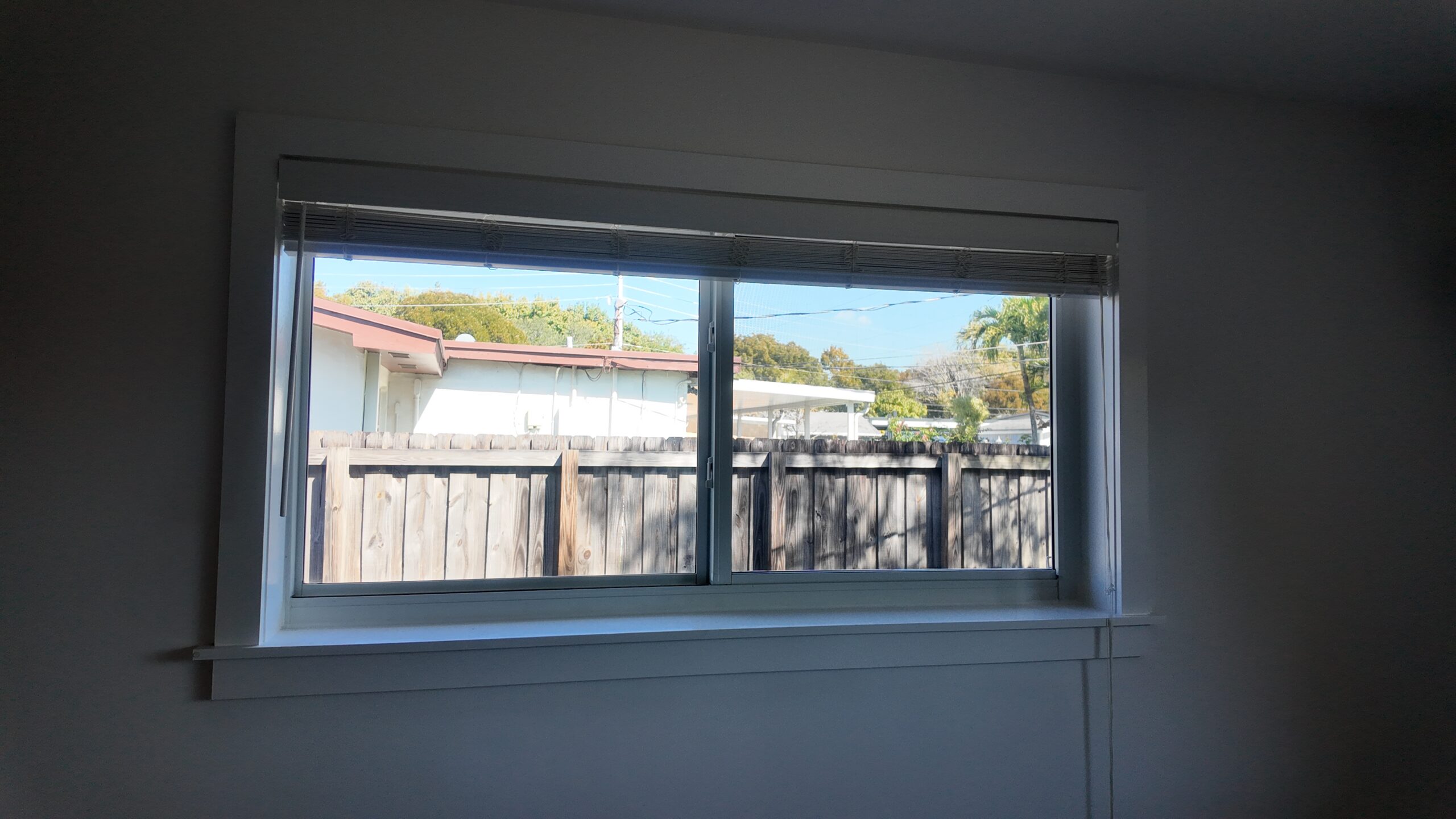Completed impact window project in Cutler Bay by Bigfoot Windows & Roofing
