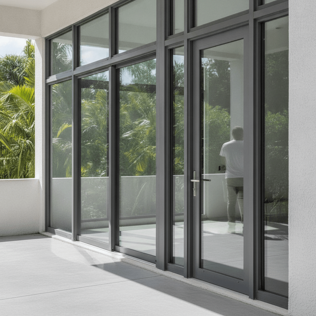 Elite Impact Glass Doors & Windows – Miami-Dade Hurricane Protection — Bigfoot Windows & Roofing