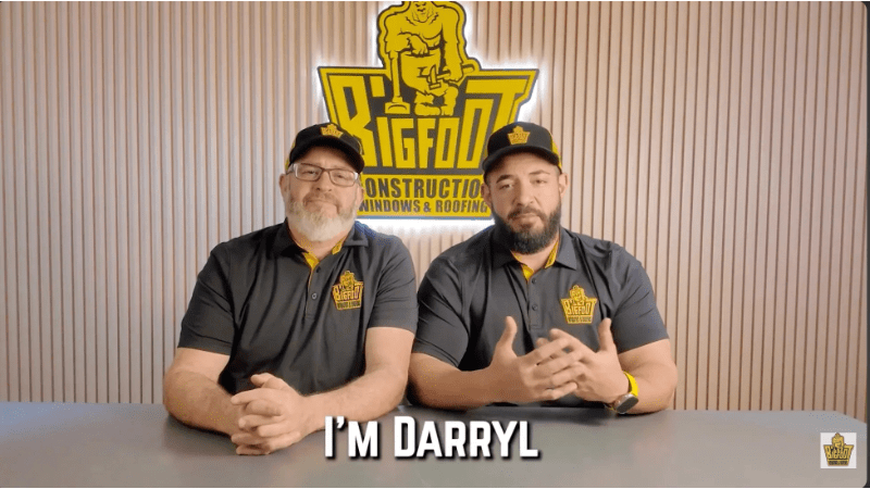 Watch the Bigfoot Windows and Roofing story