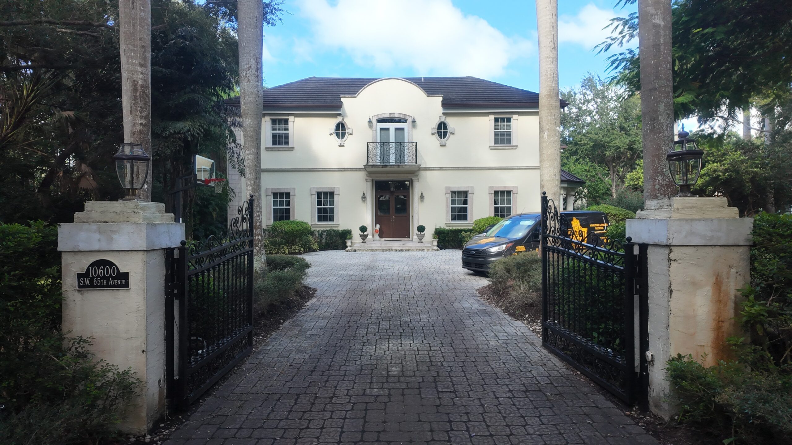 Completed home exterior in Pinecrest by Bigfoot Windows & Roofing