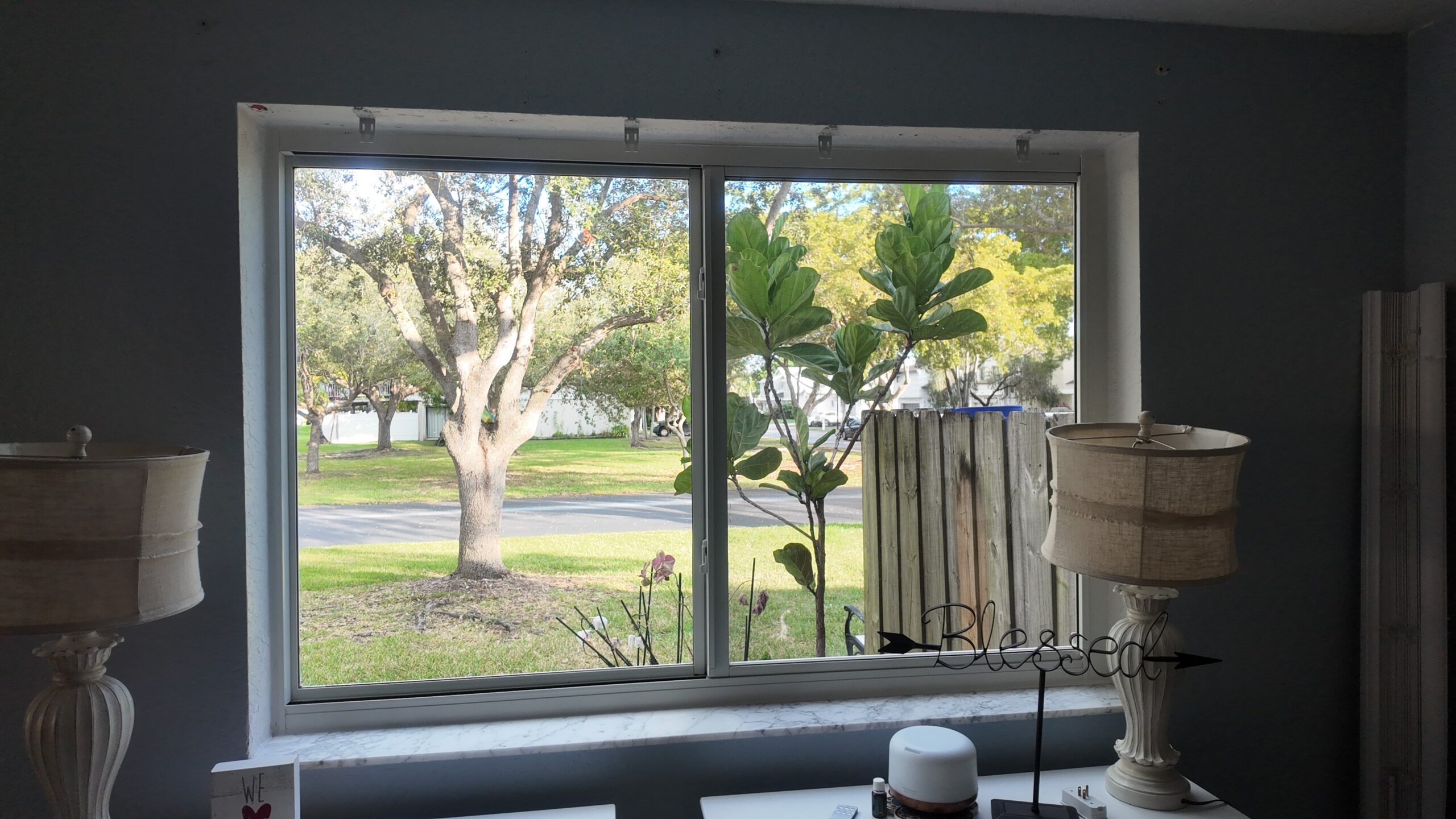 Completed impact window installation in Cutler Bay by Bigfoot Windows & Roofing — view 2