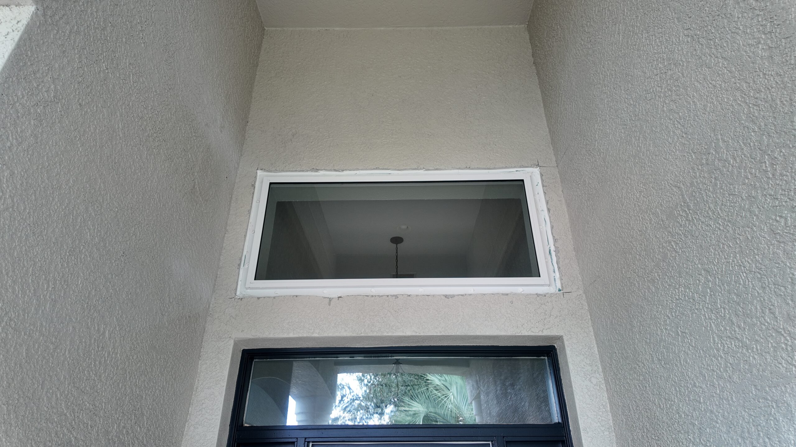 Completed impact window project in Tampa by Bigfoot Windows & Roofing