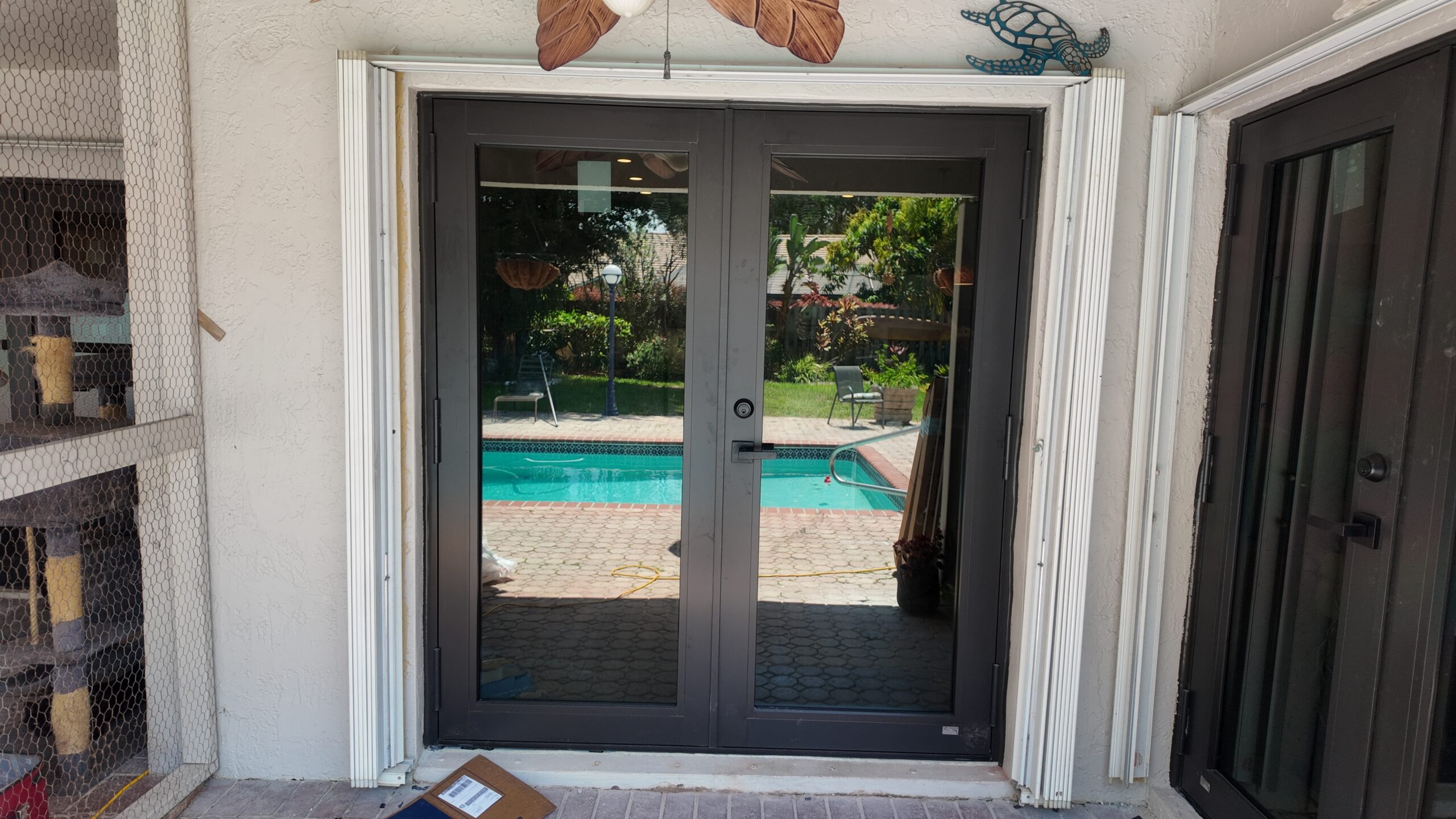 After installation view 8 of the window and door replacement project