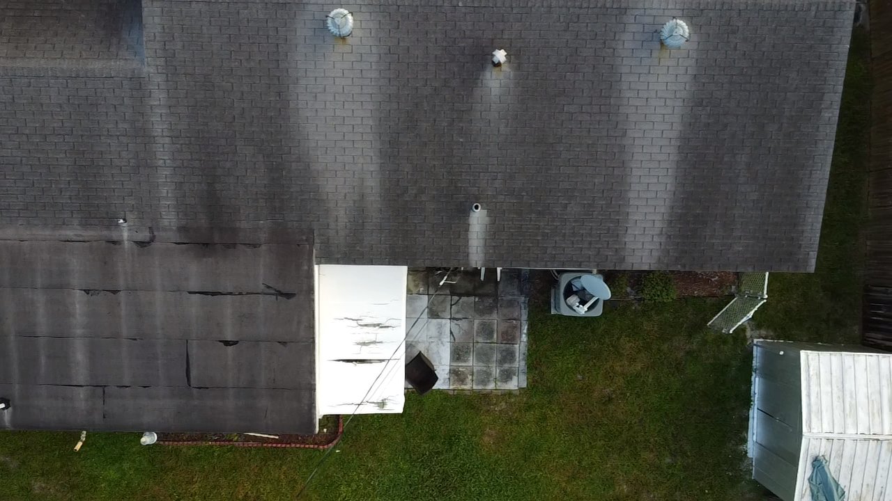 Aerial view of completed roof in Hollywood by Bigfoot Windows & Roofing — unknown