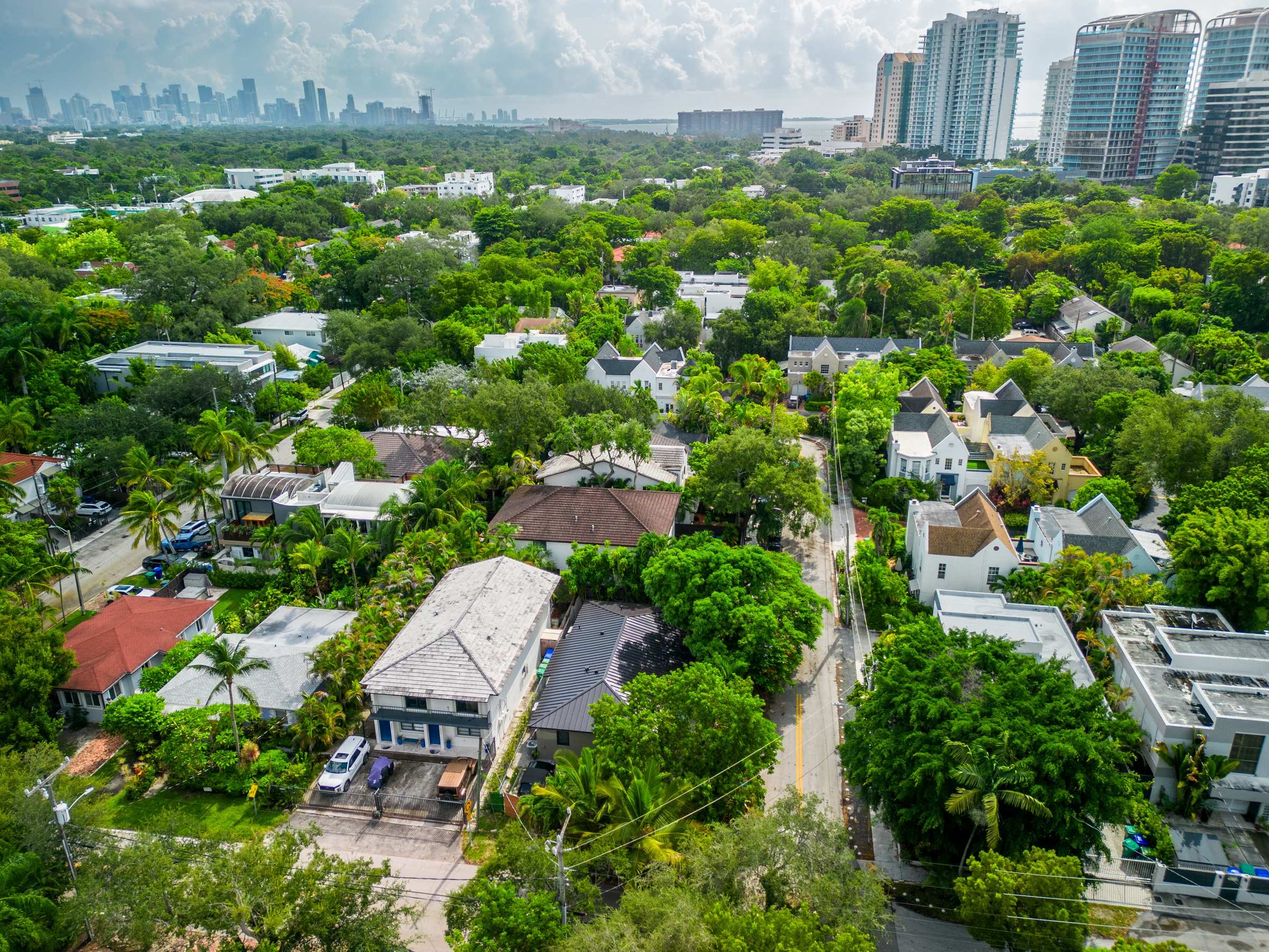 Aerial view of completed roof by Bigfoot Windows & Roofing — view 2