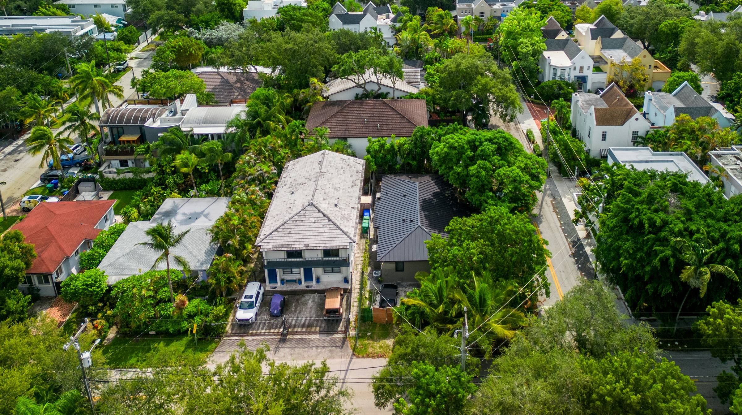 Aerial view of completed roof by Bigfoot Windows & Roofing — view 3
