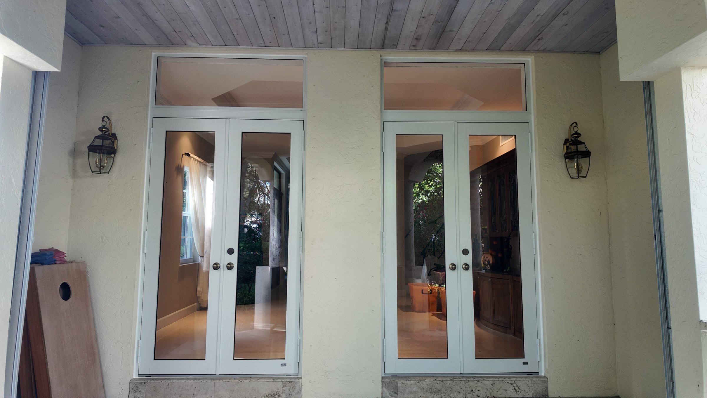 Completed door installation in MIami by Bigfoot Windows & Roofing — after