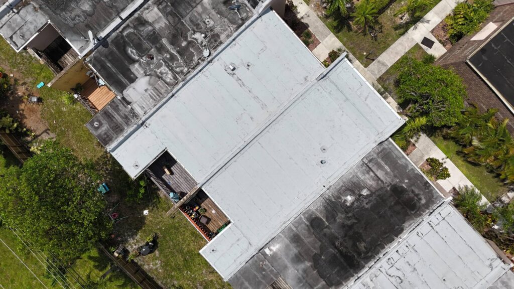 Completed roof project in Hollywood by Bigfoot Windows & Roofing