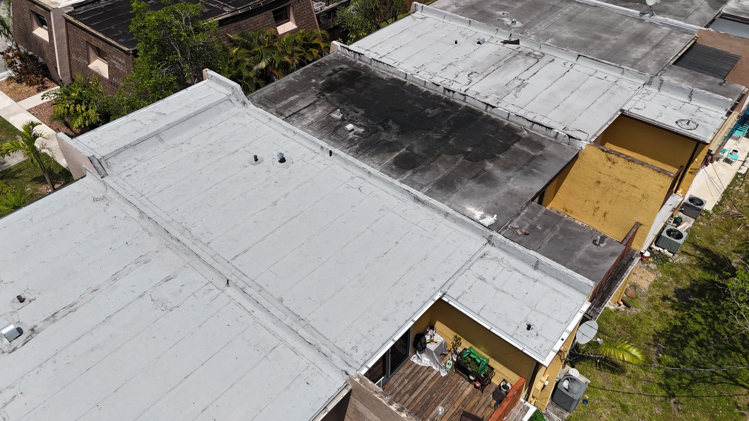 Completed roof project in Hollywood by Bigfoot Windows & Roofing