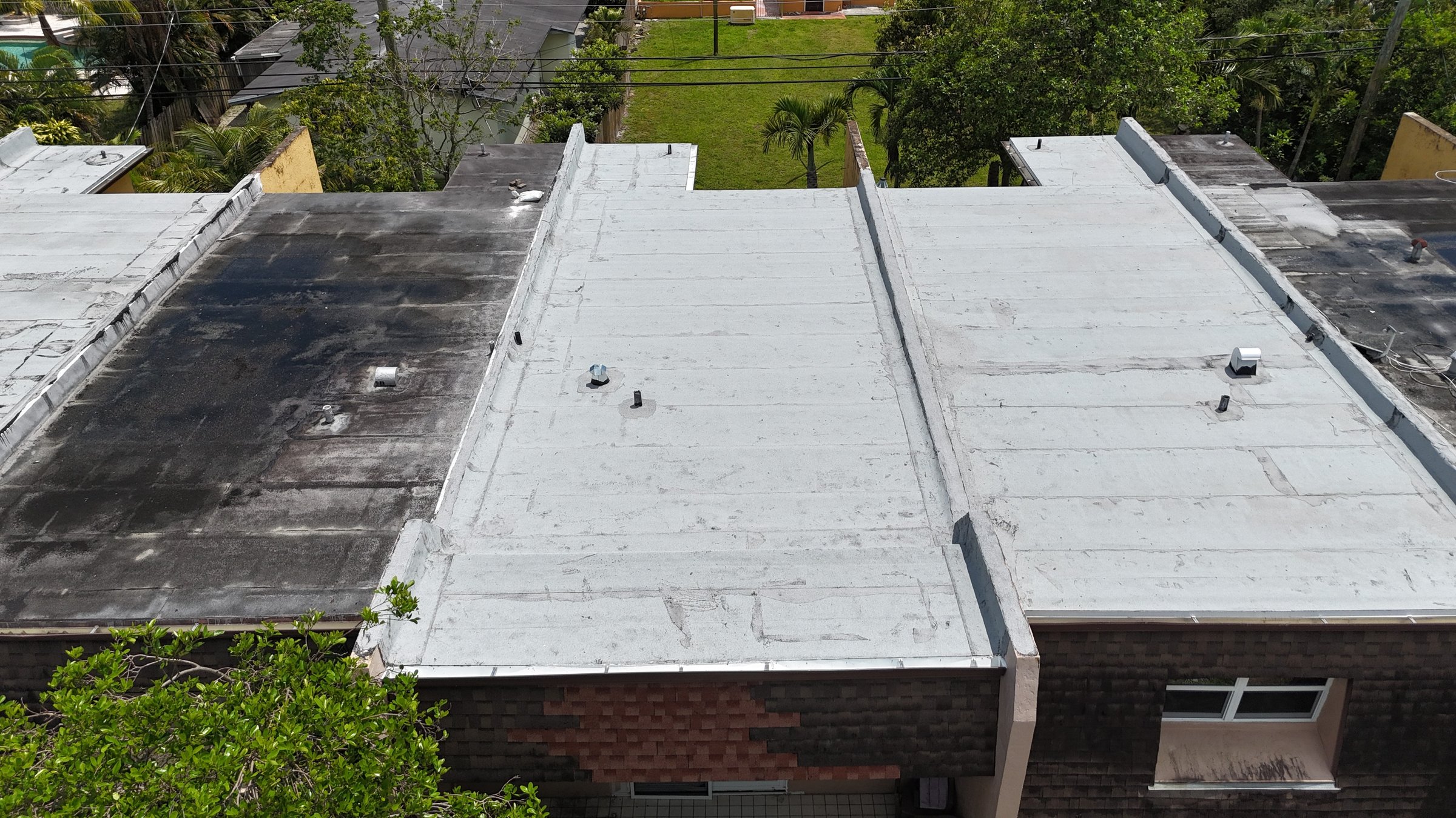 Completed roof project in Hollywood by Bigfoot Windows & Roofing