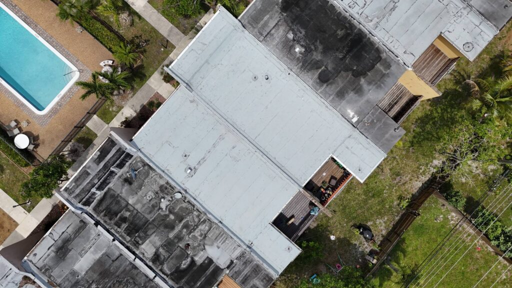 Completed roof project in Hollywood by Bigfoot Windows & Roofing