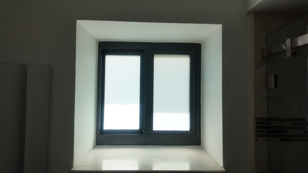Completed impact window installation in Hollywood by Bigfoot Windows & Roofing