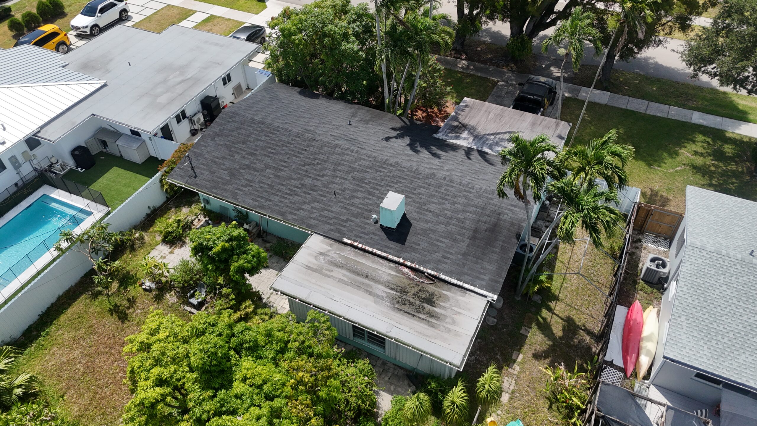 Drone project documentation at the Cutler Bay property, view 5